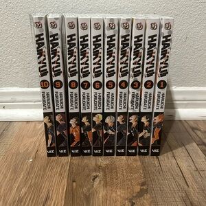 Haikyu!! Manga volumes 1-10